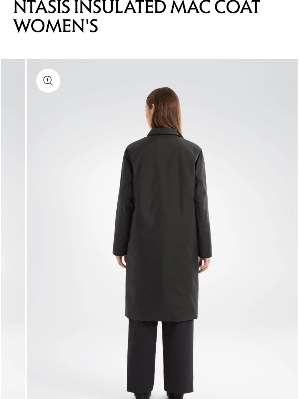 Arcteryx Entasis Insulated Mac Coat Women's Size M - Picture 11 of 14